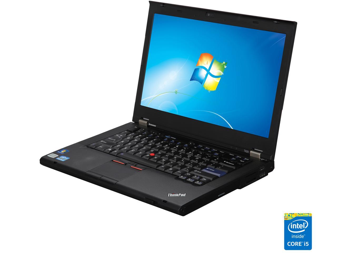 【ハード王】Lenovo T420 4180　同スペック２台セット/Corei5　2520M/2GB/HDD無(マウンタ無)/N362 Lenovo ThinkPad T420 i5-2540M 2.6GHz 4GB Windows XP 32-bit pro