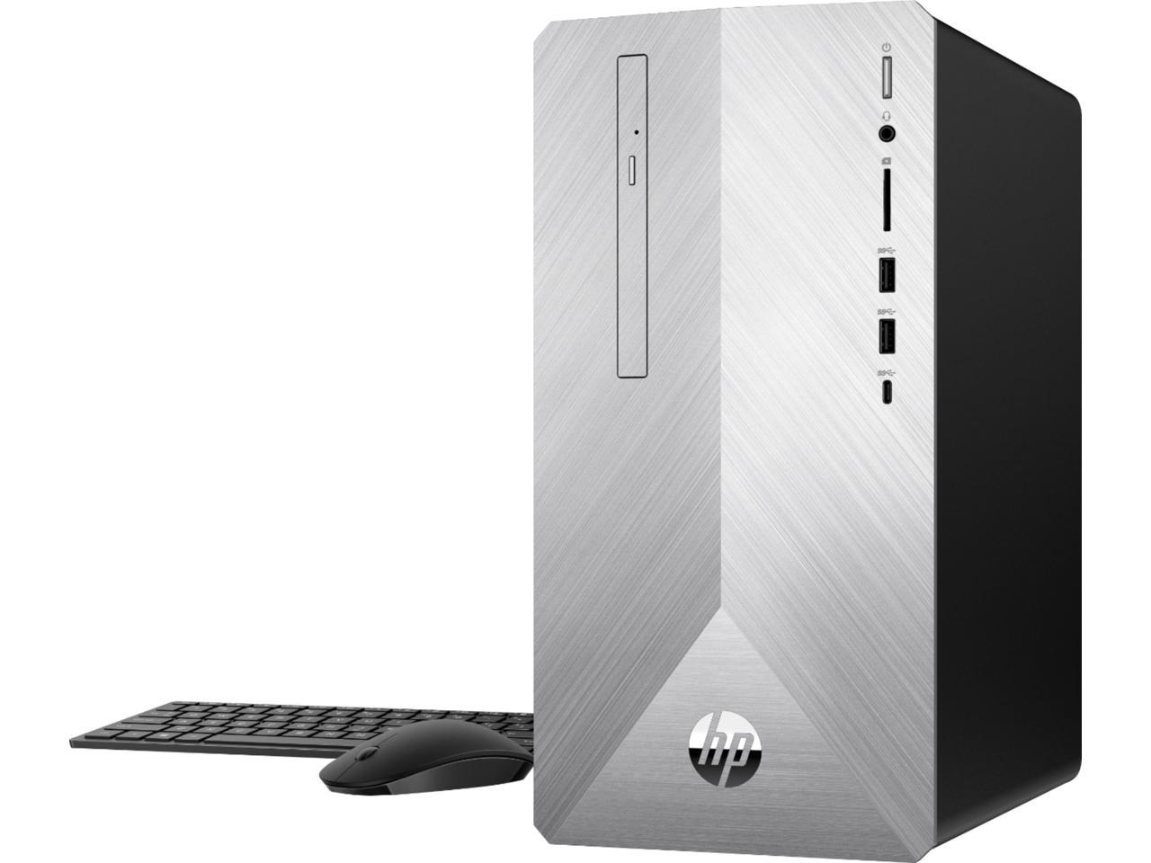 HP Pavilion 595-p1009 Core i5-9400 Six-Core 2.9GHz 8GB 2TB+128GB SSD DVD±RW Desktop PC HDMI, WiFi, BT Windows 10 HP Pavilion 595-p1009 Core i5-9400 Six-Core 2.9GHz 8GB 2TB+128GB SSD DVD±RW Desktop PC HDMI, WiFi, BT Windows 10