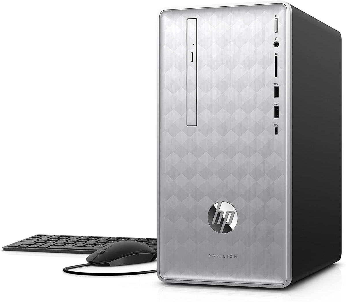 hp - PC.com HP Desktop Computer Pavilion 590-P0066 Intel Core i5 8th Gen 8400 (2.8