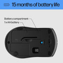 X3000 Black G3 Wireless Mouse