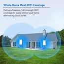 Linksys Velop Mesh Home WiFi System 3000 sq ft Coverage, 20+ Devices, Speeds up to (AC1300) 1.3Gbps, Dual-Band, 2 Pack, White - WHW0102