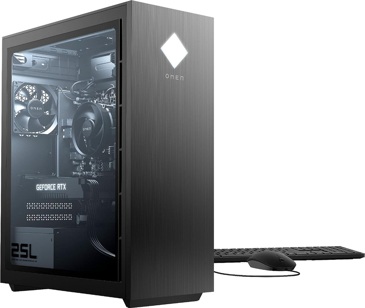 Windowsデスクトップ OMEN 25L Desktop GT12-0717jp PC Amazon.co.jp: HP 2021 OMEN 25L GT12 ゲーミングデスクトップPC