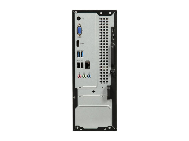 HP Desktop Computer Slimline 260-a010 Pentium J3710 (1.60 GHz) 4 GB 1 TB HDD Windows 10 Home (Certified Refurbished,