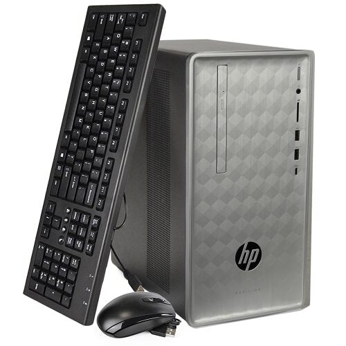 HP Pavilion 590-P0127c Desktop Computer Intel i3-8100 3.6GHz