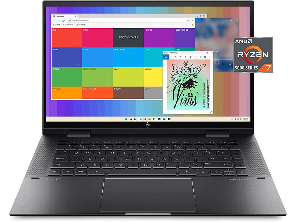 HP Envy x360 15-EU1026NR 15.6" FHD LED Touch Laptop AMD Ryzen 5825U