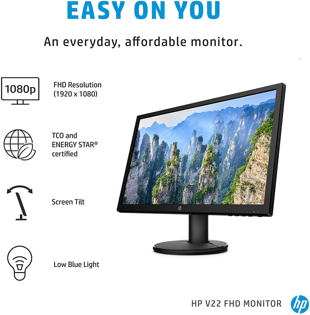 HP V22 FHD Monitor 21.5
