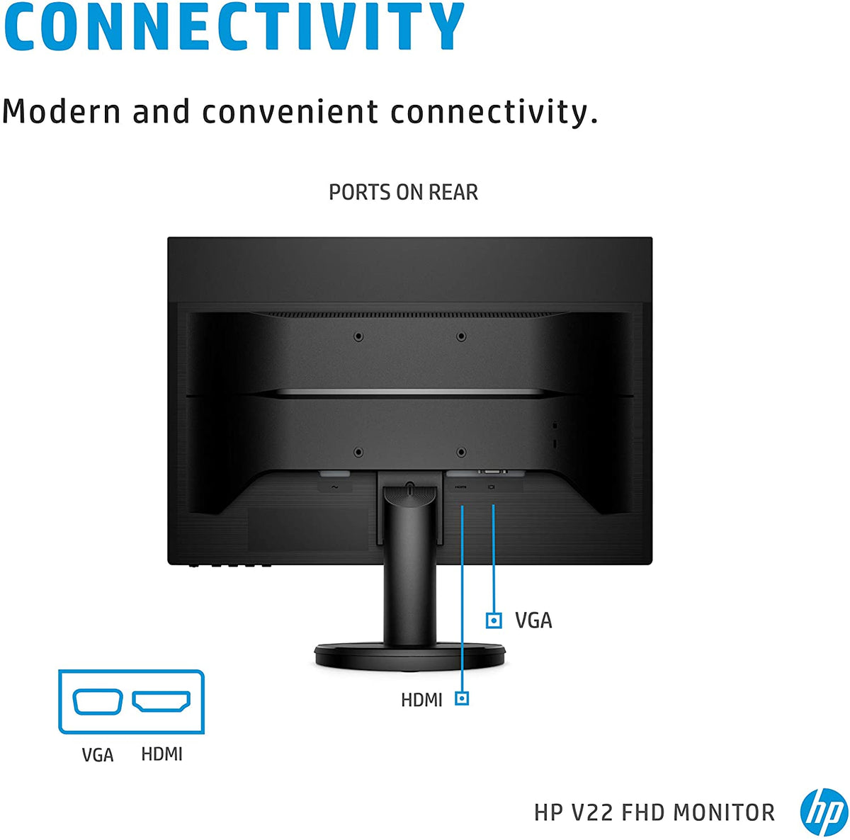 HP V22 FHD Monitor | 21.5
