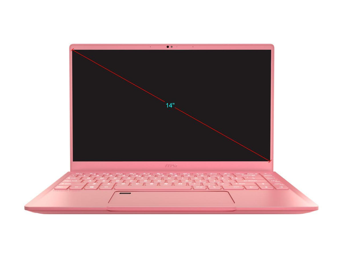 Msi Gaming Laptop Rose Pink Msi 14in Prestige Laptop MSI Prestige